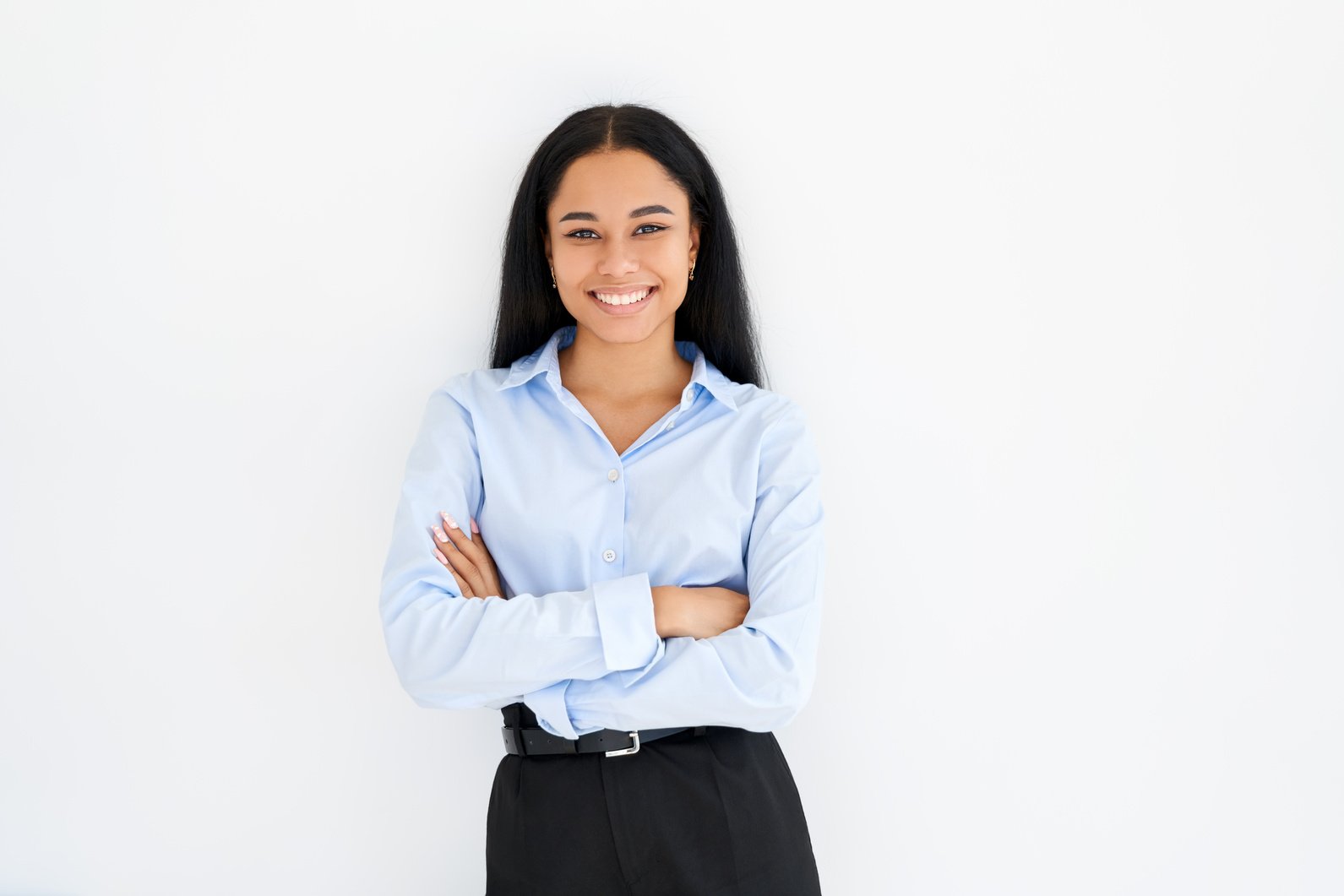 Young Businesswoman in Modern Office